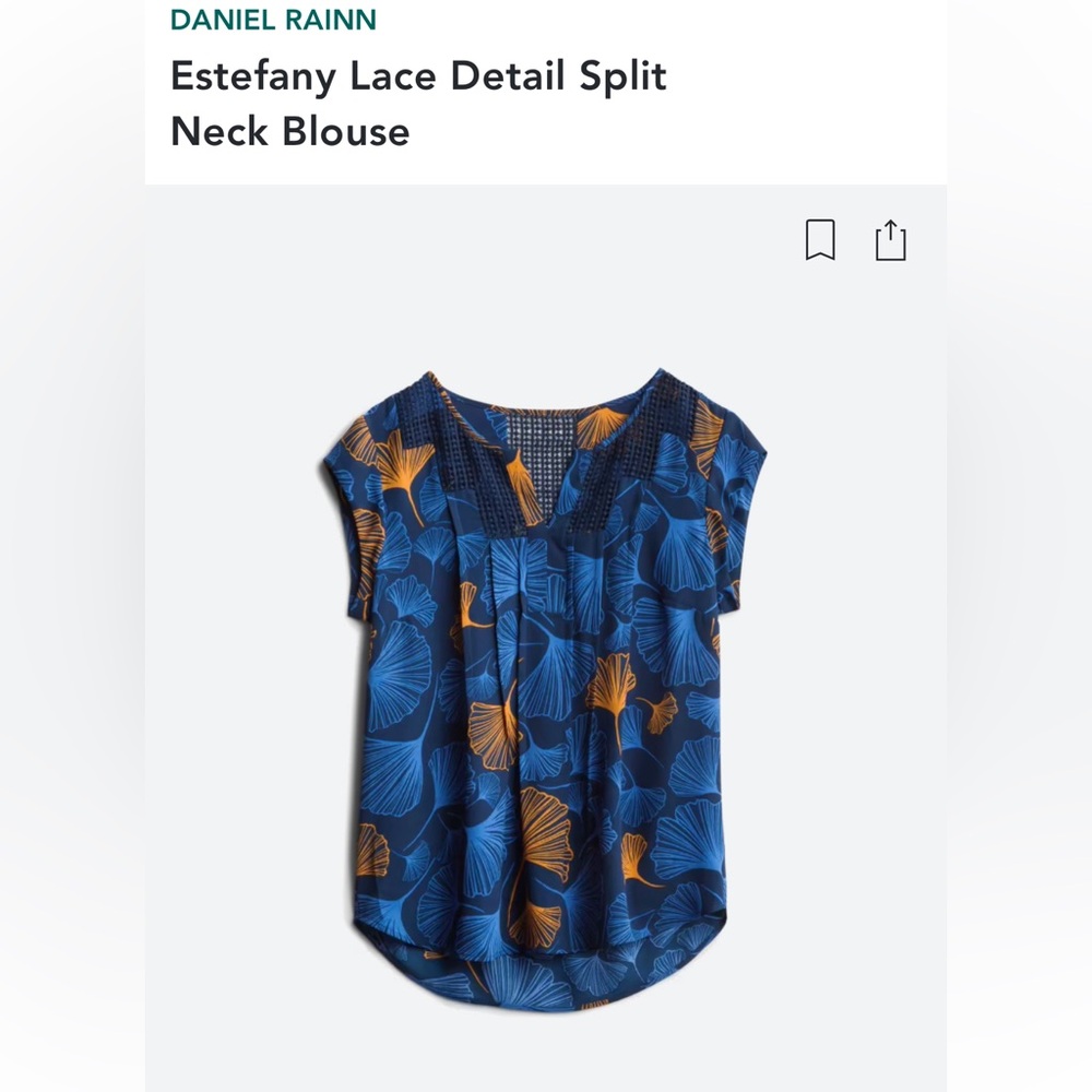 Daniel Rainn Estefan XSP blouse from stitch fix